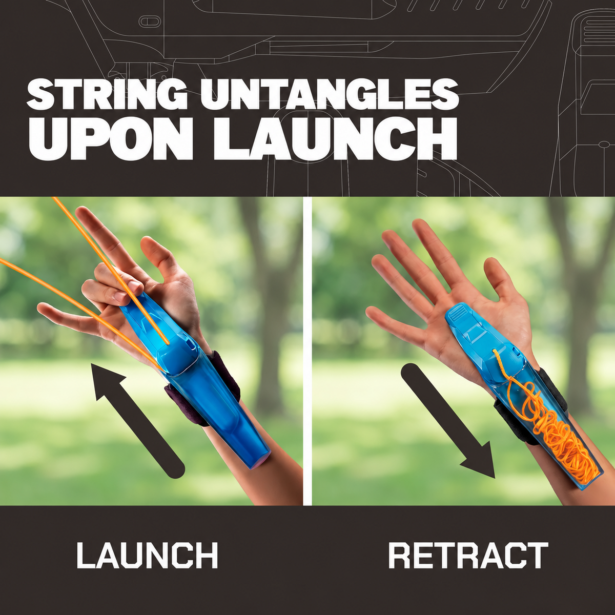 Motion String Launcher