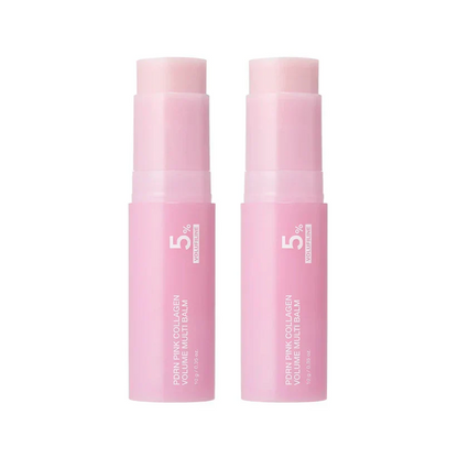 🔥Pink Collagen Volume Balm Stick with 5% Volufiline 💖