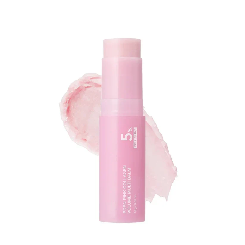 🔥Pink Collagen Volume Balm Stick with 5% Volufiline 💖