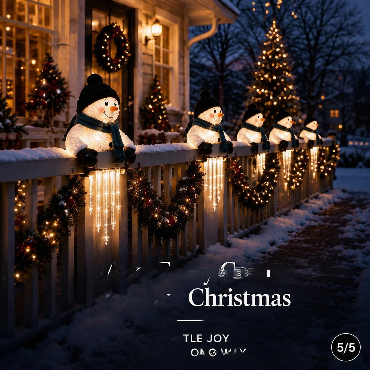 A Little Christmas Magic, Right on Your Porch!