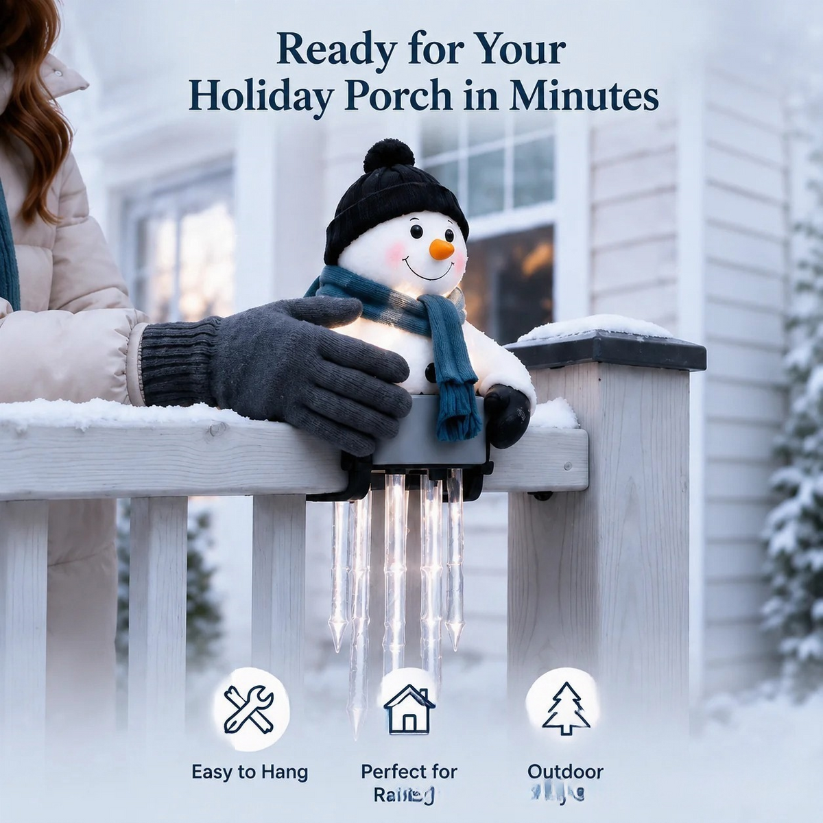 A Little Christmas Magic, Right on Your Porch!