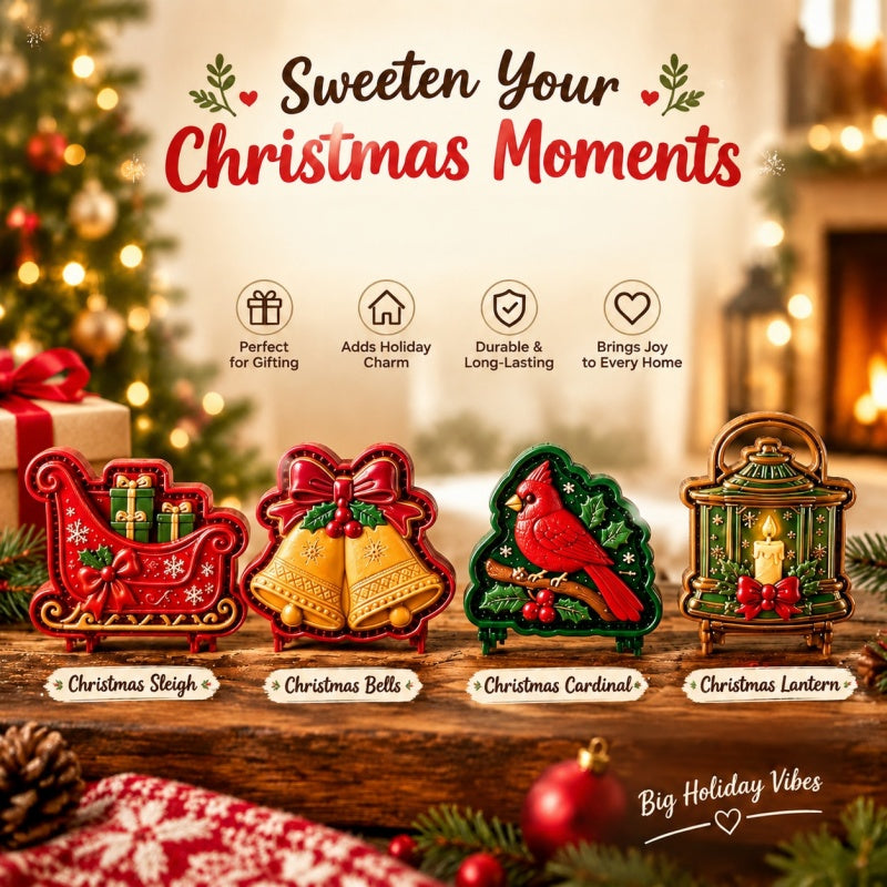 🎄16-Design Christmas Mini Pie Mold Collection 🥧